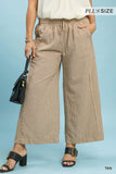 Stripe Wide Leg Pants