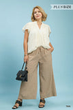 Stripe Wide Leg Pants