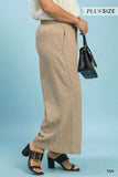 Stripe Wide Leg Pants