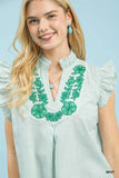 Embroidered Top