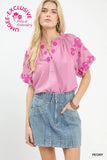 Embroidered Top