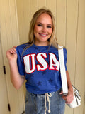 Metalic Usa Tee