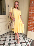 Tiered Midi Dress
