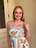 Tropical Midi Dress