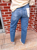 Risen High Rise Barrel Jeans