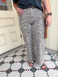 Animal Print Pants