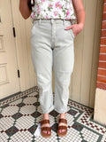 Risen High Rise Relaxed Barrel Cuffed Pants