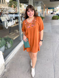 Embroidered Dress