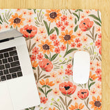 Sunny Poppies Sm Deskpad