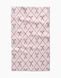 Geometry Festive Candy Tea Towel