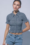 Gingham Top