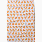 Geometry Spring Chicks Tea Towel