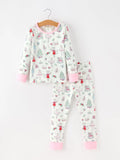 Girls Ballet Pajama Set