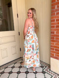 Tropical Midi Dress