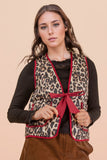 Leopard Vest