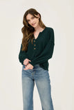 BUTTON KNIT TOP