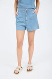 Chambray Shorts