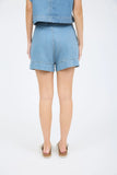Chambray Shorts