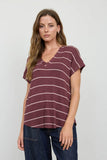 Stripe  Knit Top