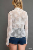 FLORAL LACE TOP