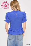 Smocked Blouse