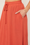 Ruffle Maxi Skirt