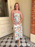 Tropical Midi Dress