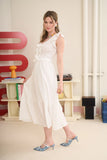 Smocked Midi Dress