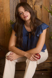 Chambray Top