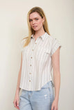 Striped Button Down