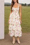 Tiered Midi Dress