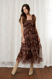 Chiffon Midi Dress