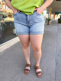 High Waist Slim Shorts