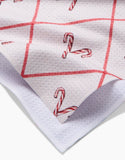 Geometry Festive Candy Tea Towel
