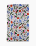 Geometry Xmas Garden Tea Towel