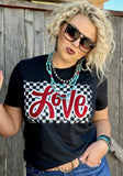 GLITTERED LOVE TEE