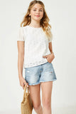 Eyelet Top