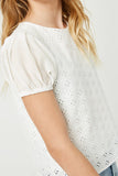 Eyelet Top