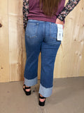 Risen Tummy Control Mid Rise Crop Wide Cuff