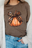 Leopard Pumpkin Tee