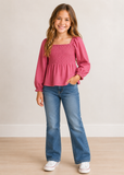 Girls Long Sleeve Top