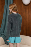 Raw Edge Sweater