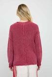 Raw Edge Sweater
