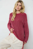 Raw Edge Sweater