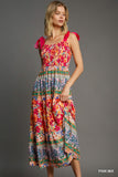 FLORAL MAXI DRESS