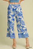 Tropical Print Pants