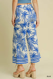 Tropical Print Pants