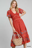 Floral Midi Dress