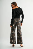 Mica High-rise Wide Jogger Camouflage