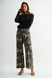 Mica High-rise Wide Jogger Camouflage